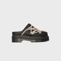 Dr. Martens x Rick Owens WMNS Quad Sole Megalace Mules - Black