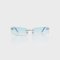 Vintage Frames Sunglasses 24KT Gold - Blue
