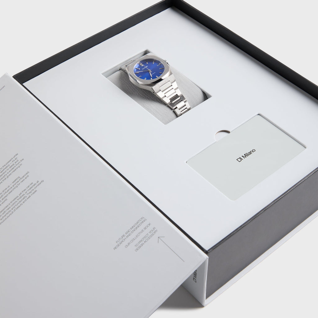 D1 Milano Automatic 36mm Watch - Navy Code