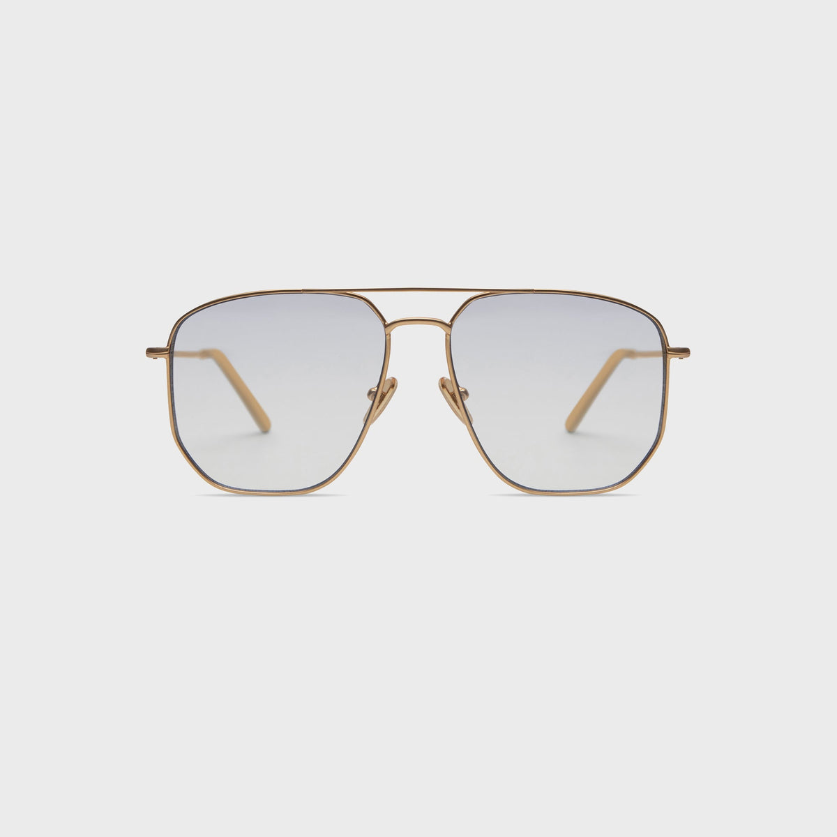 Elisa Johnson Celine Sunglasses - Gold Metal