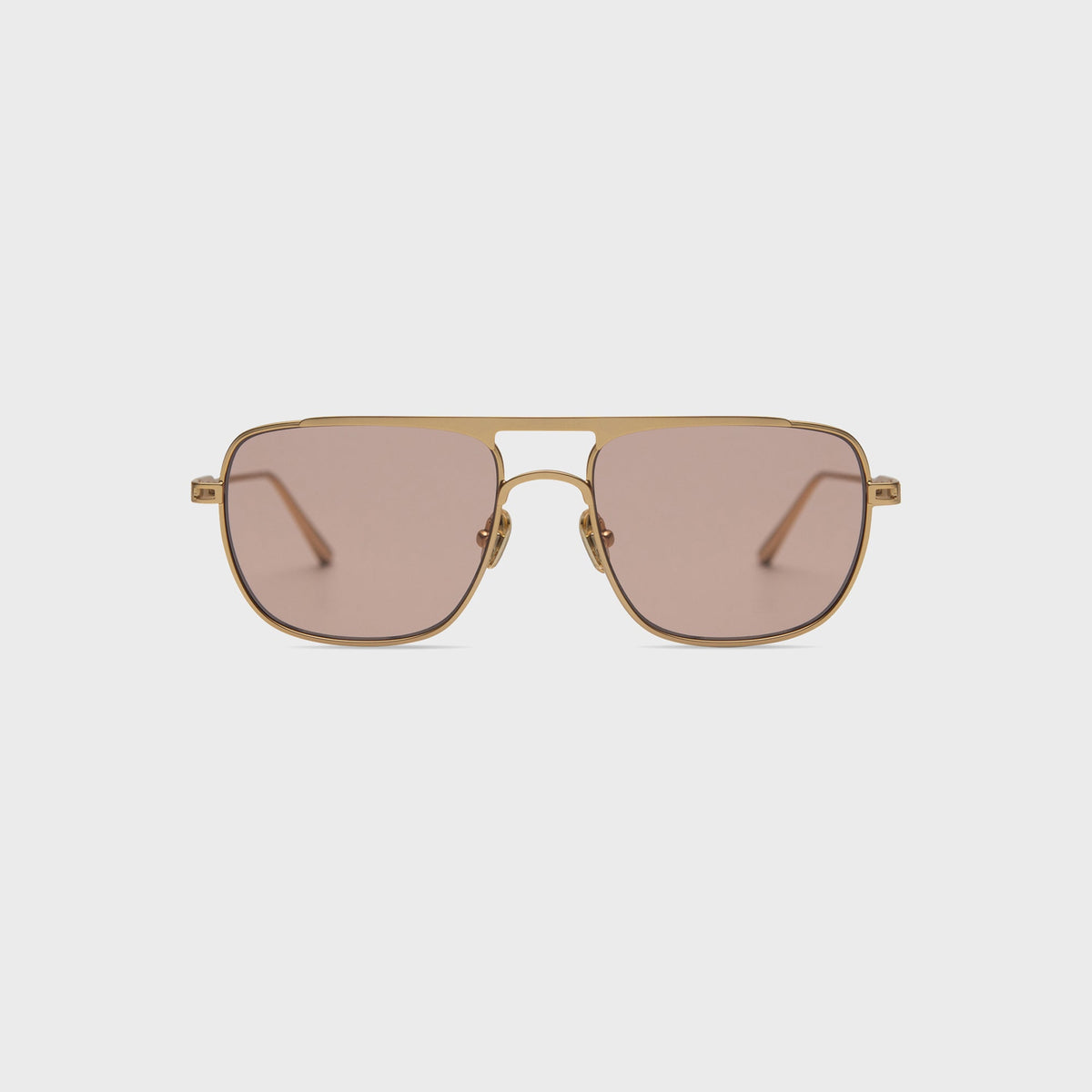 Elisa Johnson Jane Sunglasses - Gold / Amber