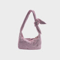Emm Kuo Waverly Crystal Mesh Mini Hobo Bag - Pink Swarovski®