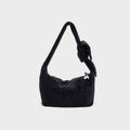 Emm Kuo Waverly Crystal Mesh Mini Hobo Bag - Black Swarovski®
