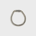Emanuele Bicocchi Chain Bracelet With Roses Box Clasp - Silver