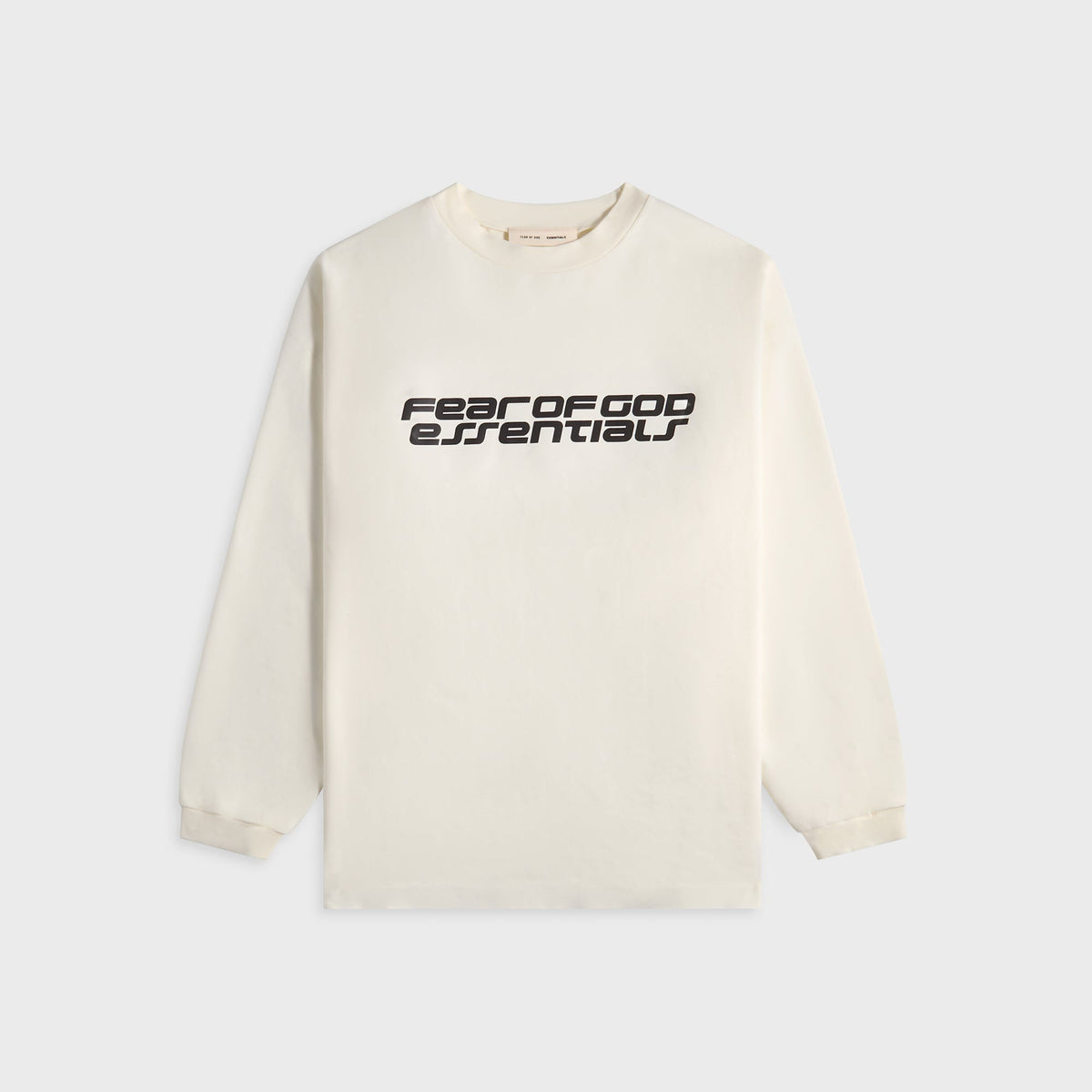 Essentials 90's Long Sleeve Tee - Ivory