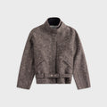 Entire Studios Contrast Aviator Jacket - Brindle