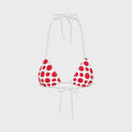 Frankies Bikinis Nick Top - Red Dottie