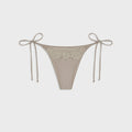 Frankies Bikinis Mackenzie Satin Bottom - Birthday Suit