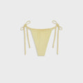 Frankies Bikinis Tia Ribbed Bottom - Lilkoi Butter