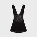 Frankies Bikinis Moon Dance Lace Mini Dress - Black