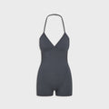 Frankies Bikinis x Jennie Cotton Jersey Romper - Comet