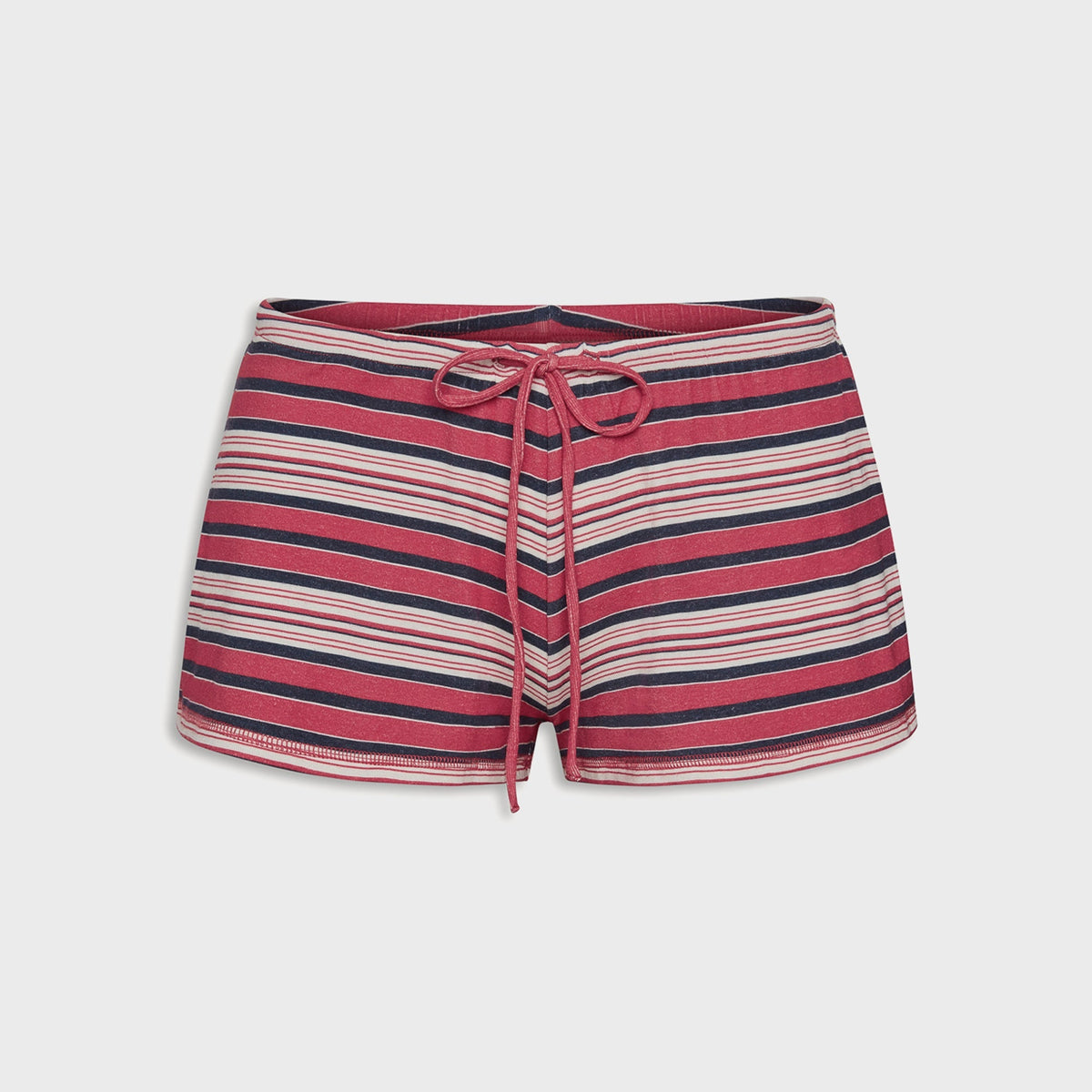 Frankies Bikinis x Jennie Sophie Lightweight Jersey Short - Sunset Stripe