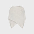 Frankies Bikinis Aspen Cable Knit Poncho - Honeymoon