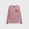 FREECITY LNL Supervintage Superyumm Heather Thermal Sweater - Makeup Powder