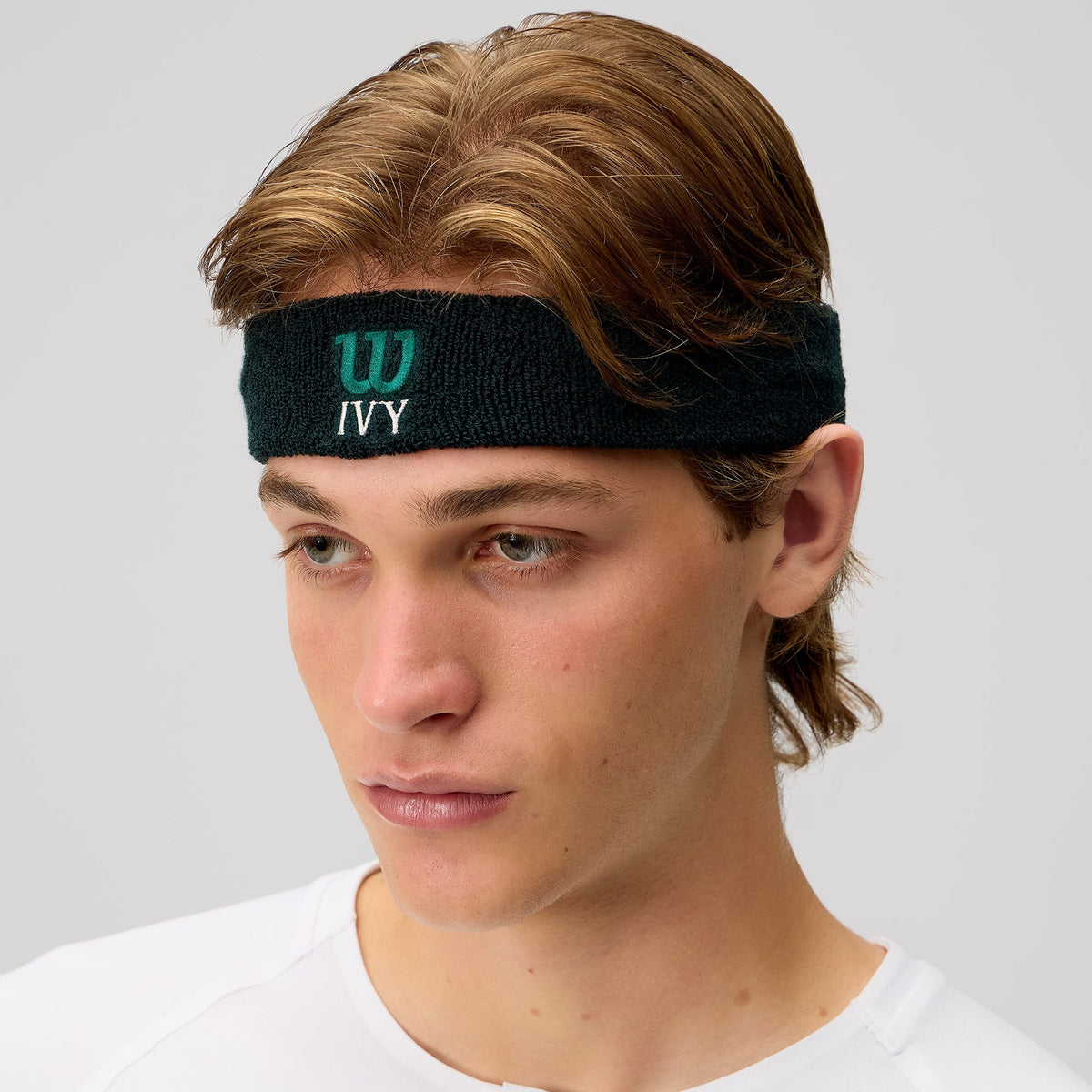 Kith Ivy for Wilson Classic Terry Headband - Ivy Green