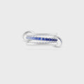Spinelli Kilcollin Petunia SG Ring - Sterling Silver / Blue sapphire