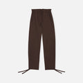 Ganni Drapey Melange Elasticated Waist Pant - Mole