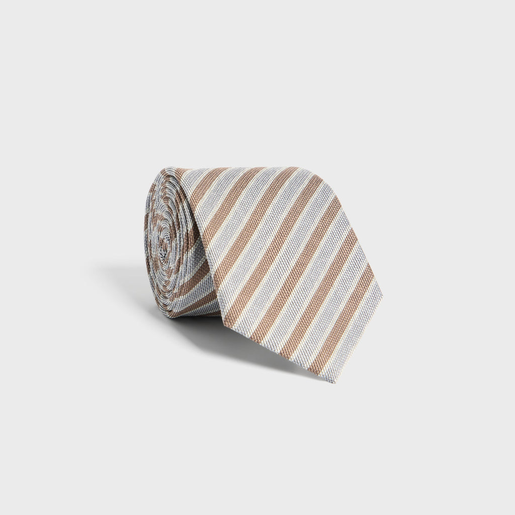 Giorgio Armani & Kith Silk Tie - Concrete