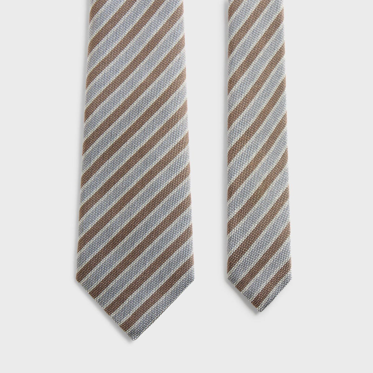 Giorgio Armani & Kith Silk Tie - Concrete