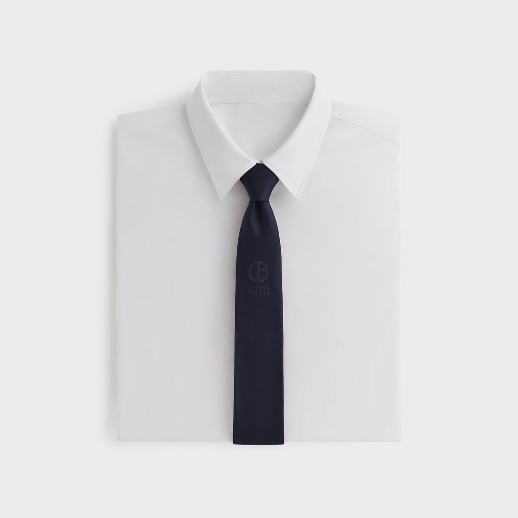Giorgio Armani &Kin Jaquard Tie - Ink