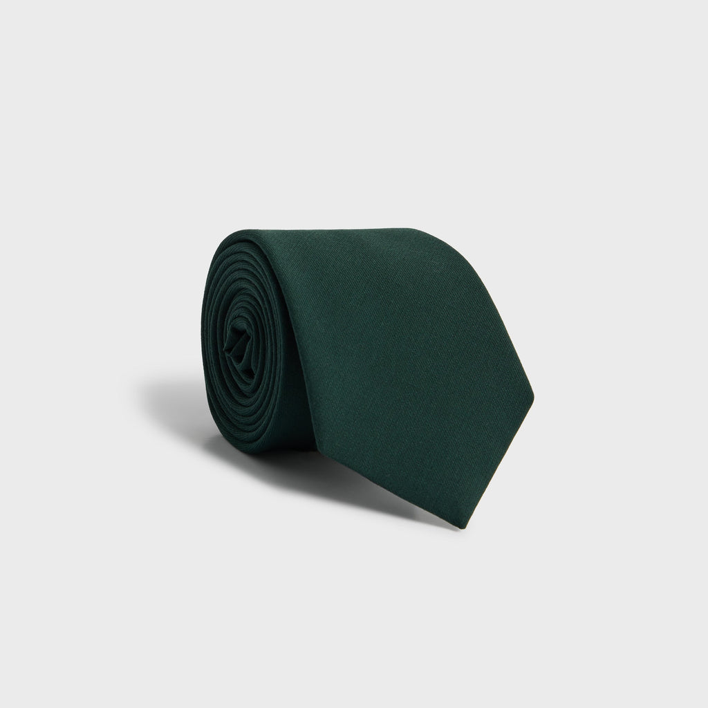 Giorgio Armani & Kith Ivy Wool Crepe Tie - Stadium
