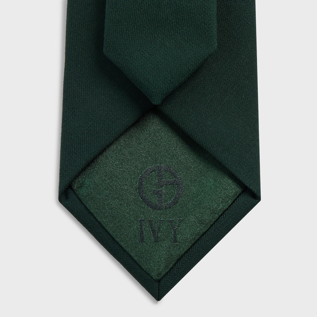 Giorgio Armani & Kith Ivy Wool Crepe Tie - Stadium