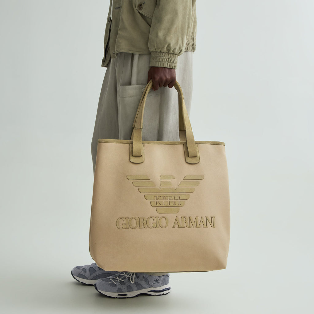 Giorgio Armani & Kith Tote Bag - Abbey Stone