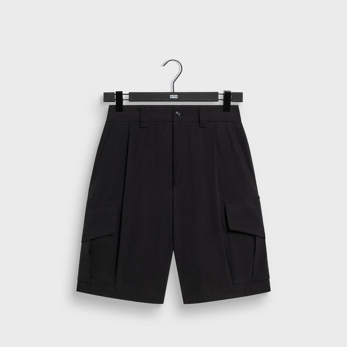 Giorgio Armani & Kith Cupro Cargo Short - Black Beauty