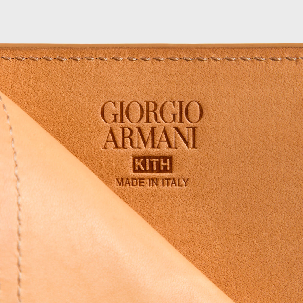 Giorgio Armani & Kith Card Holder - Naturale