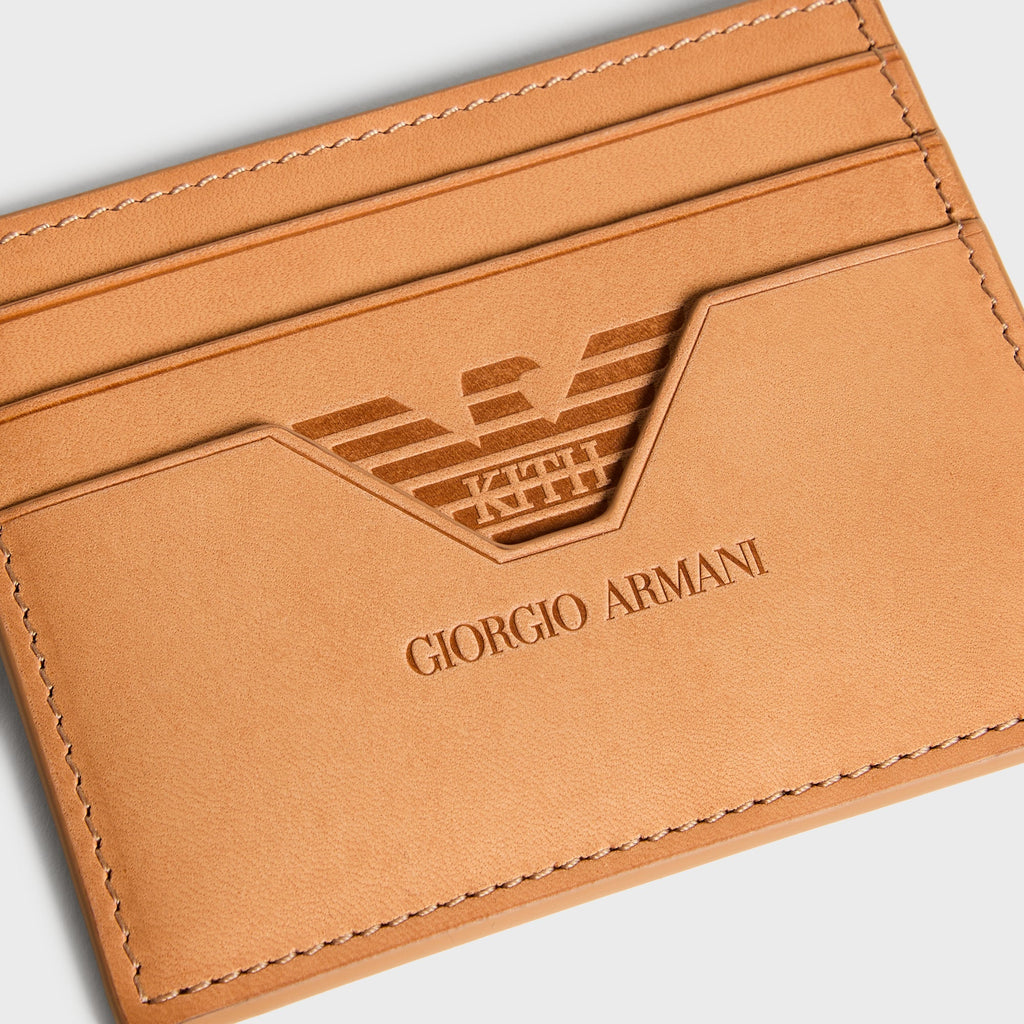 Giorgio Armani & Kith Card Holder - Naturale