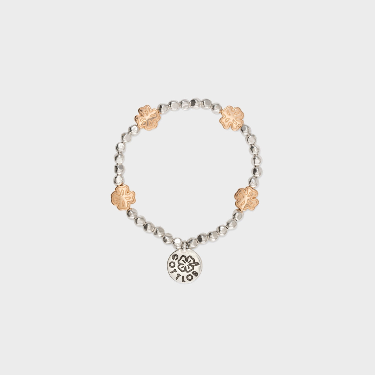 Gottlob Edition No. 7 Bracelet - Silver / Rose Gold
