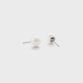 Hatton Labs Pearl Stud Earrings - White