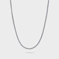 Hatton Labs Classic Tennis Chain M Necklace - White