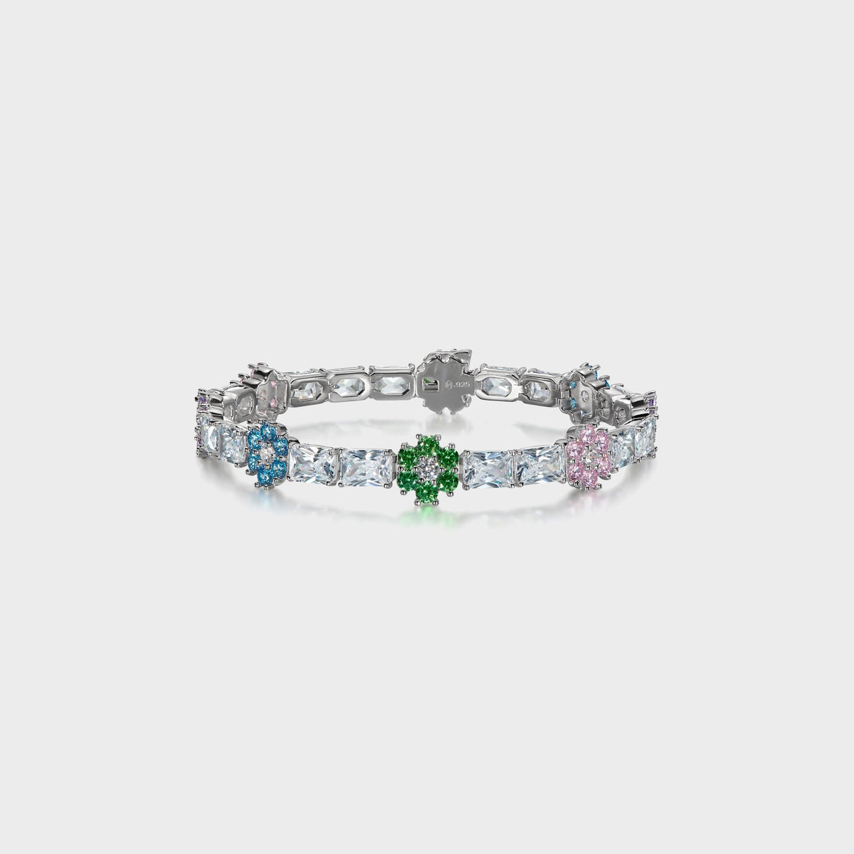 Hatton Labs Bloom Tennis Bracelet - White