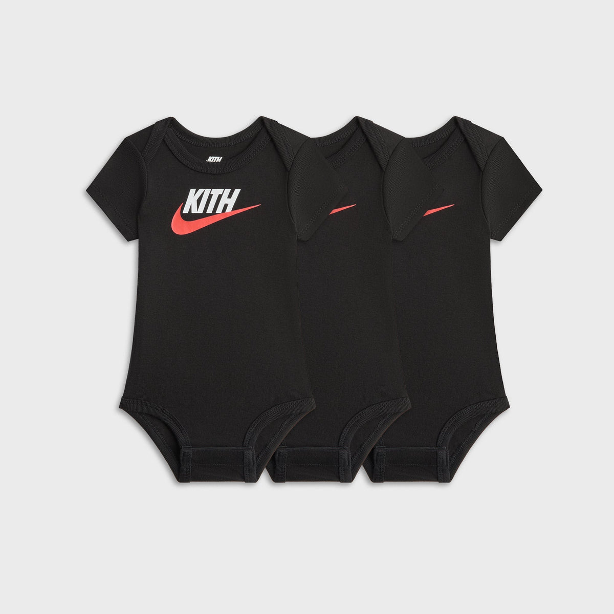 Kith Baby for Nike 3-Pack Bodysuit - Black