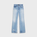 Haikure Flora Denim Jean - Blue Pollock