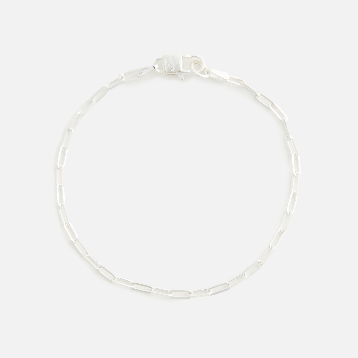 Hatton Labs Paper Clip Bracelet S - Silver