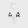 Frankies Bikinis x Jennie Nick Knit Top - Arctic Stripe
