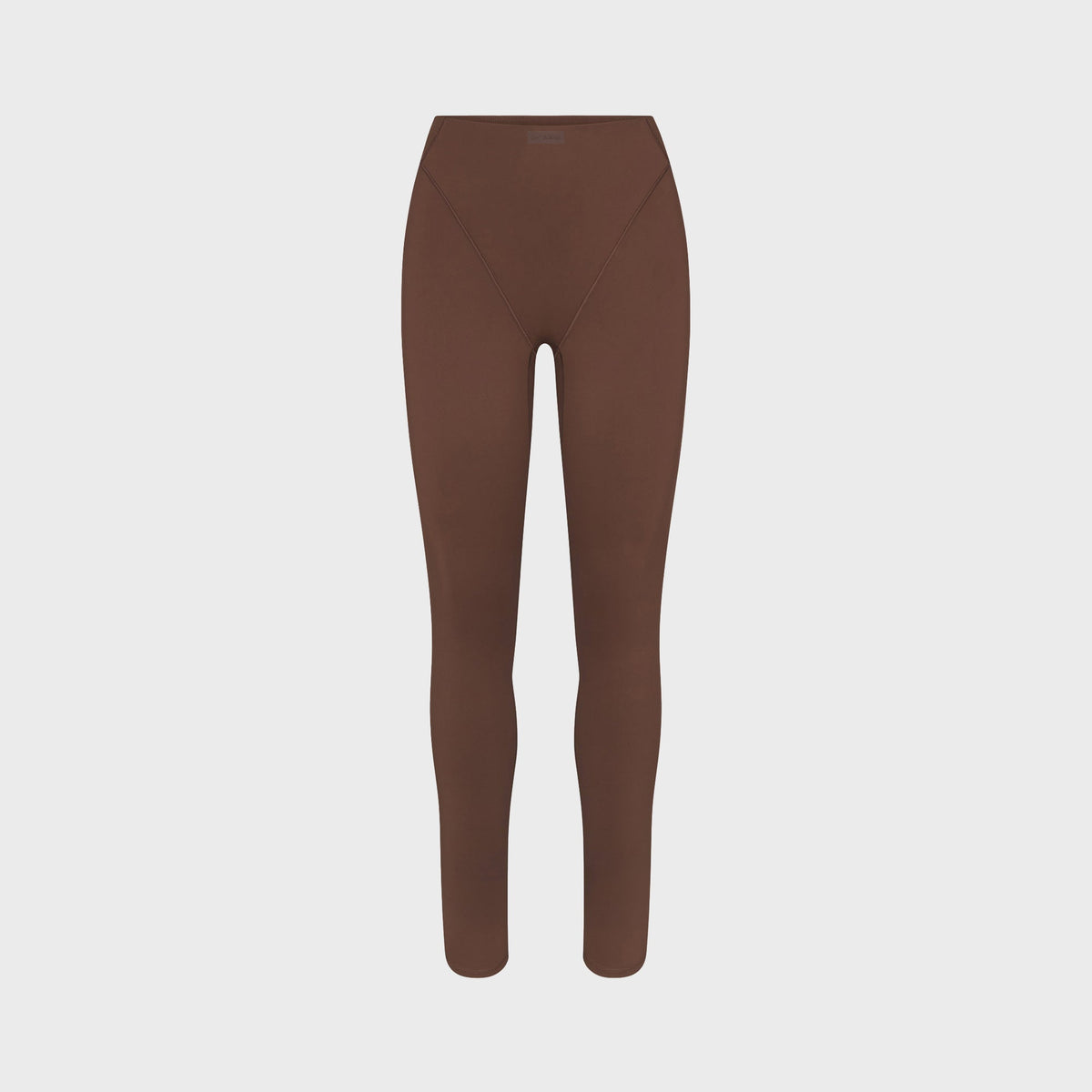 NikeSKIMS Matte High-Waisted V-Line Leggings - Dark Sepia