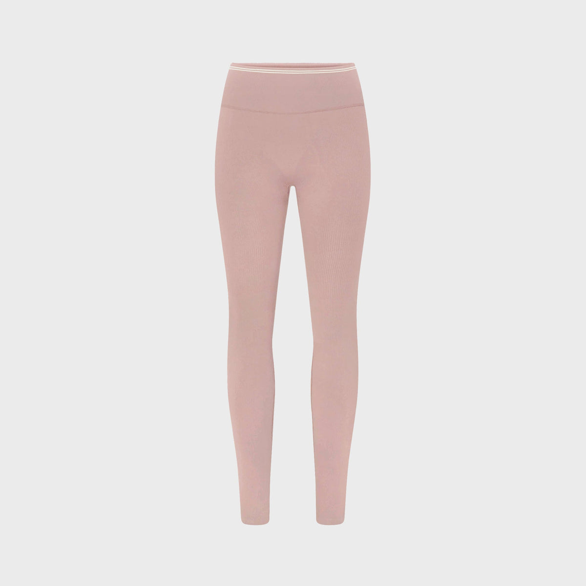 NikeSKIMS Ribbed Seamless High-Waisted Leggings - Himalayan / Ecru