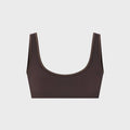 NikeSKIMS Ribbed Seamless Micro-Scoop Bra - Phoenix / Truffle