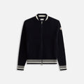 Moncler Cardigan Extrafine Wool - Navy