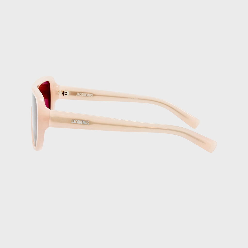 Jacquemus JAC156C2SUN Aviator Sunglasses - White