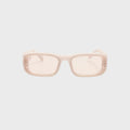 Jacquemus Pisco Sunglasses - Marble / Silver / Light Smoke