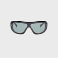 Jacquemus Havana Sunglasses - Black / Light Gold / Grey