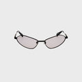 Jacquemus Bambino Metal Frames - Matt Black / Grey
