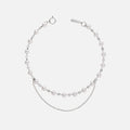 Justine Clenquet Annie Necklace - Palladium