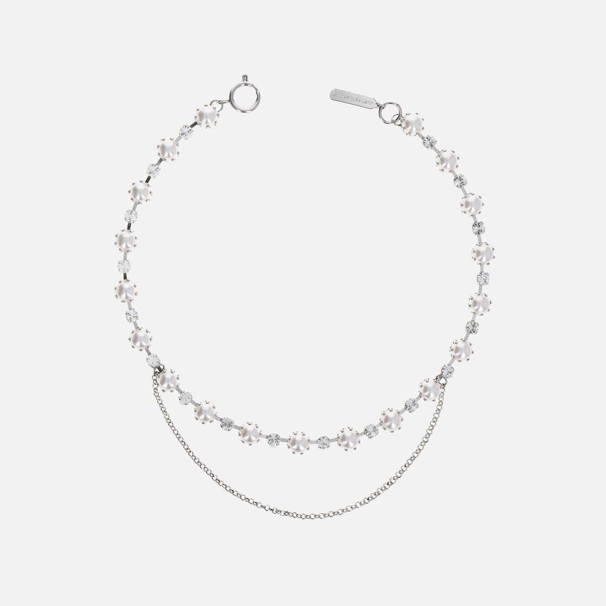 Justine Clenquet Annie Necklace - Palladium
