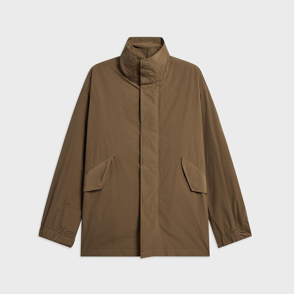 ATON Air Weather Short Mods Coat - Camel