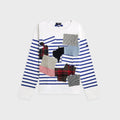 Junya Watanabe Man Tee - White / Blue